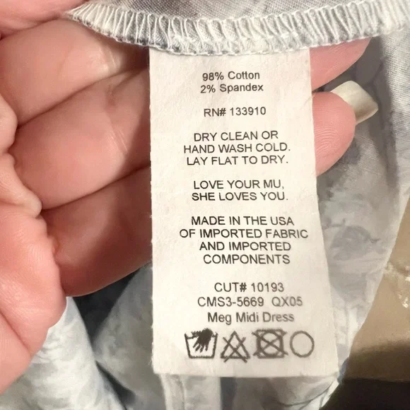 Show Me Your Mumu Tiered Cottom MIDI dress - Picture 7 of 10